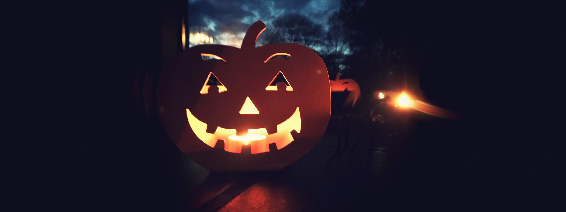 Halloween Pumpkin tea lights